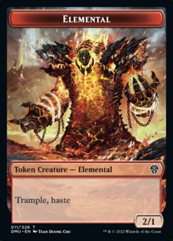 Elemental Token - Foil